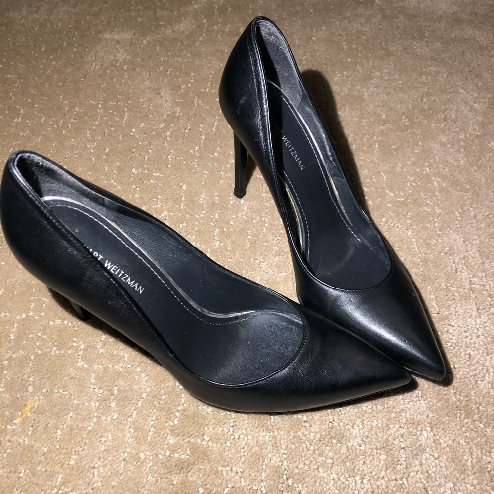 Stuart Weitzman Leather Heels